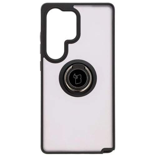 Kup Bizon Case Hybrid Ring Samsung Galaxy S25 Ultra fumuriu cu un cadru negru - BIZ7188 - {ean13} - Sklep Home Screen
