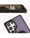 Kup Bizon Case Hybrid Ring Samsung Galaxy S25 Ultra fumuriu cu un cadru negru - BIZ7188 - {ean13} - Sklep Home Screen