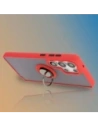 Buy Bizon Case Hybrid Ring Samsung Galaxy S25 Ultra smoky with a red frame - BIZ7189 - {ean13} - Home Screen Store Europe