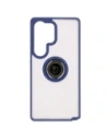 Kup Bizon Case Hybrid Ring Samsung Galaxy S25 Ultra fumuriu cu un cadru bleu marin - BIZ7190 - {ean13} - Sklep Home Screen