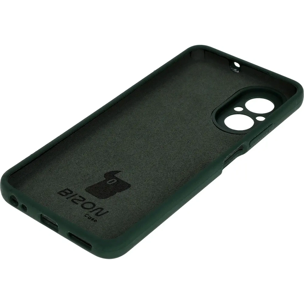 Silikonowe etui Bizon Soft Case do Realme C67 4G ciemnozielone