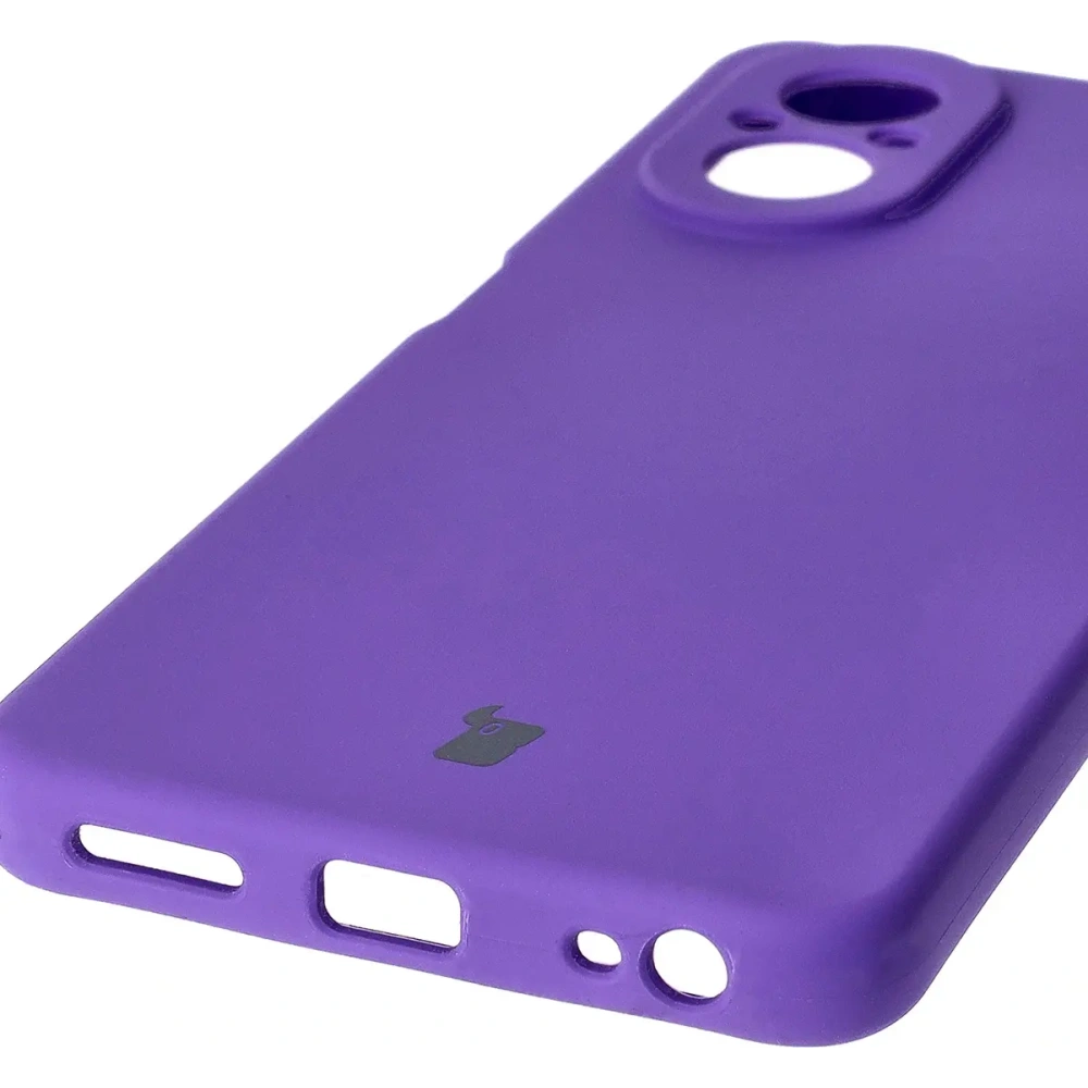Silikonowe etui Bizon Soft Case do Realme C67 4G fioletowe