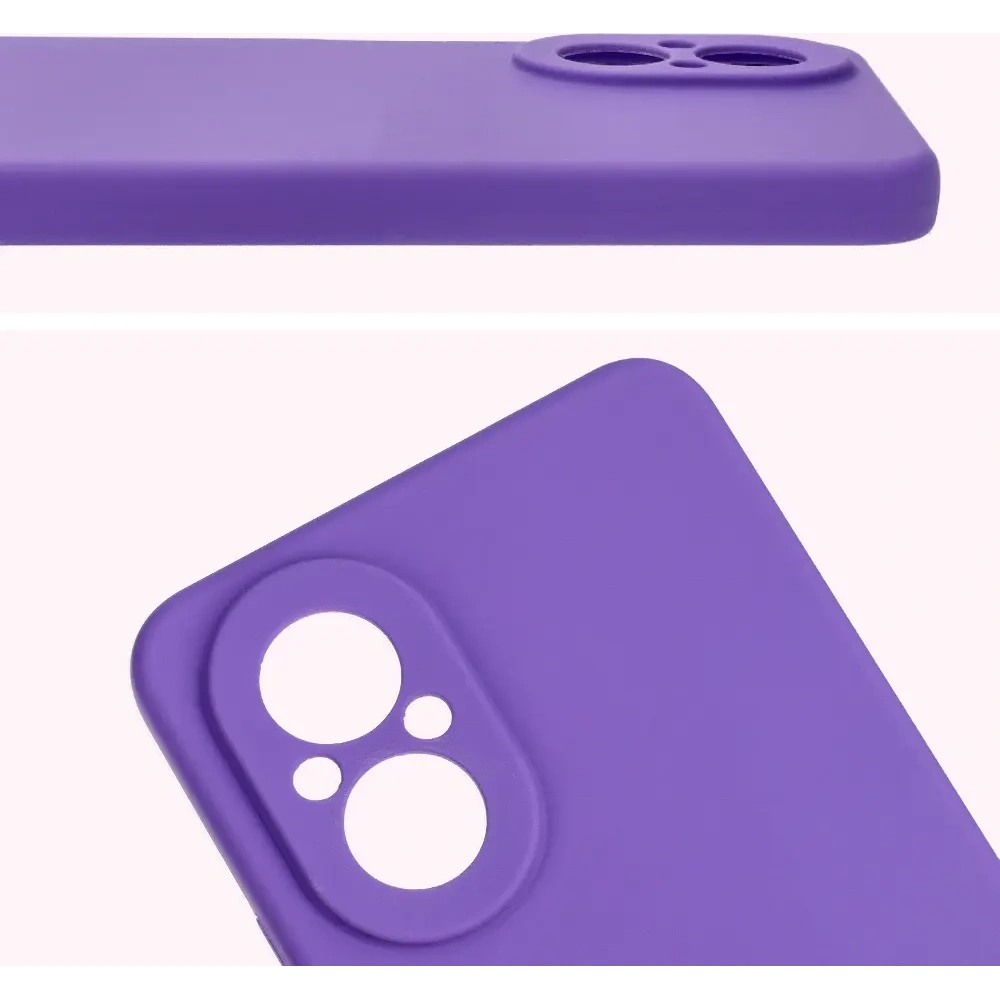 Silikonowe etui Bizon Soft Case do Realme C67 4G fioletowe
