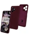 Silikonowe etui Bizon Soft Case do Realme Note 50 / Realme C53 / C51 ciemnofioletowe