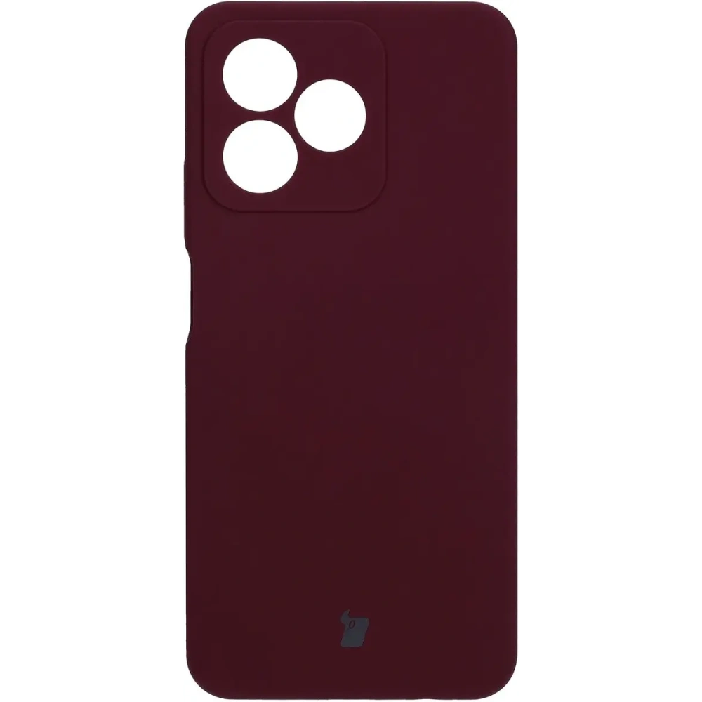 Silikonowe etui Bizon Soft Case do Realme Note 50 / Realme C53 / C51 ciemnofioletowe