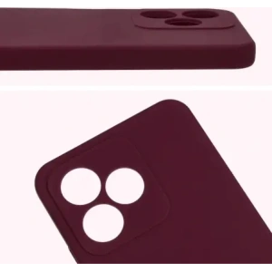 Kup Silikonowe etui Bizon Soft Case do Realme Note 50 / Realme C53 / C51 ciemnofioletowe - BIZ7198 - {ean13} - Sklep Home Screen