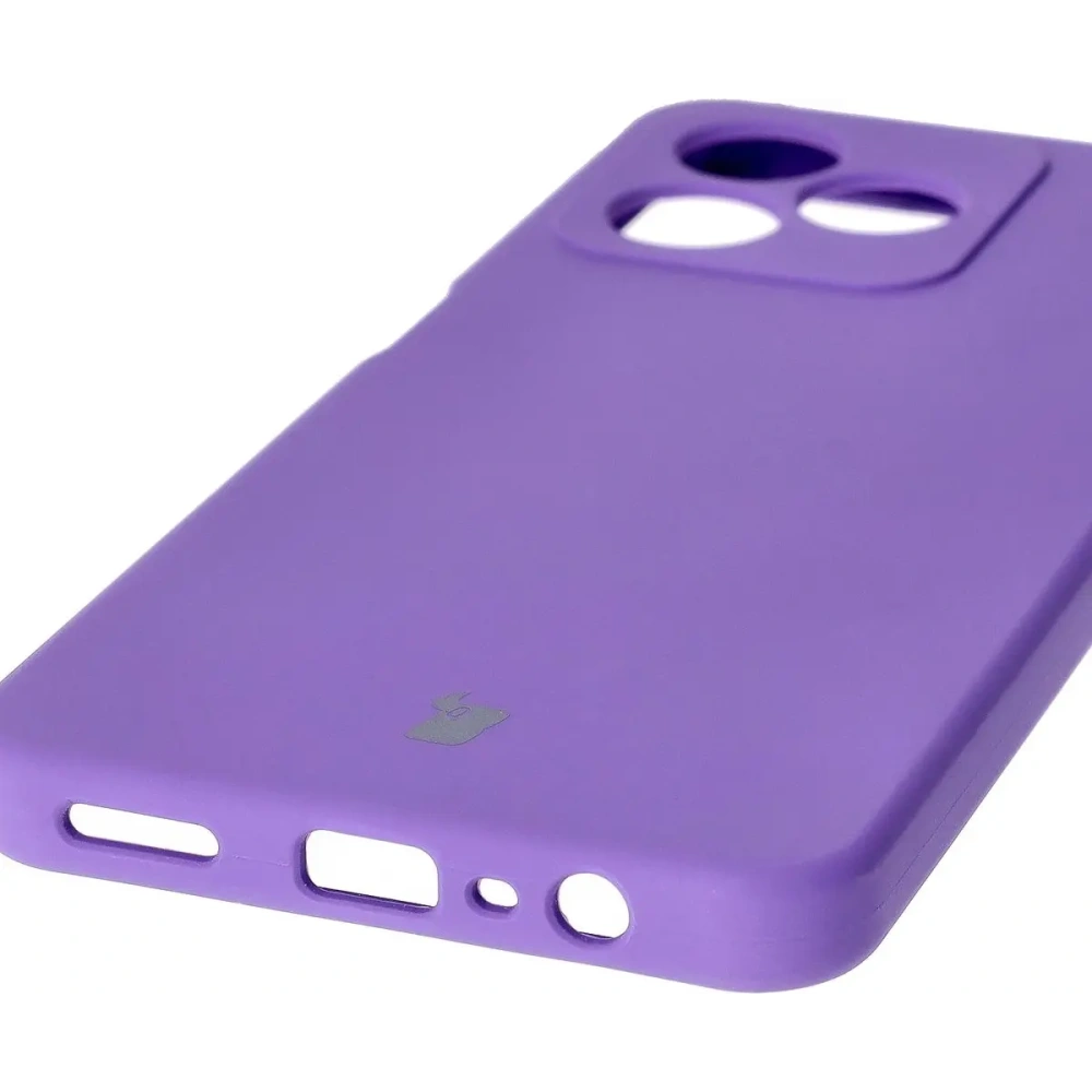 Silikonowe etui Bizon Soft Case do Realme Note 50 / Realme C53 / C51 fioletowe