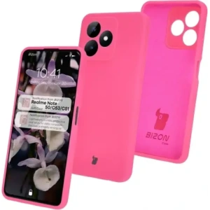 Kup Silikonové pouzdro Bizon Soft Case pro Realme Note 50 / Realme C53 / C51 neonově růžové - BIZ7202 - {ean13} - Sklep Home Screen