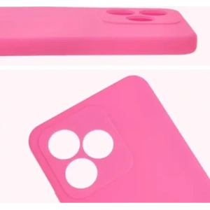 Kup Silikonowe etui Bizon Soft Case do Realme Note 50 / Realme C53 / C51 neonowo-różowe - BIZ7202 - {ean13} - Sklep Home Screen