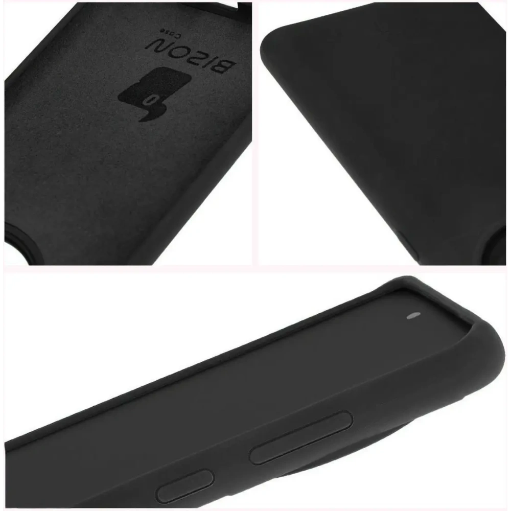 Silikonowe etui Bizon Soft Case do OnePlus 12R czarne