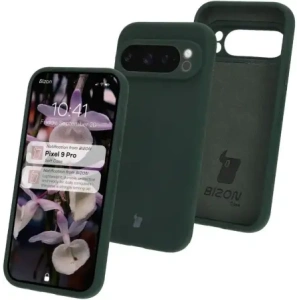Kup Silikonowe etui Bizon Soft Case do Google Pixel 9 Pro ciemnozielone - BIZ7205 - {ean13} - Sklep Home Screen