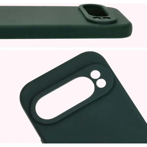 Kup Bizon Soft Case Google Pixel 9 Pro verde închis - BIZ7205 - {ean13} - Sklep Home Screen