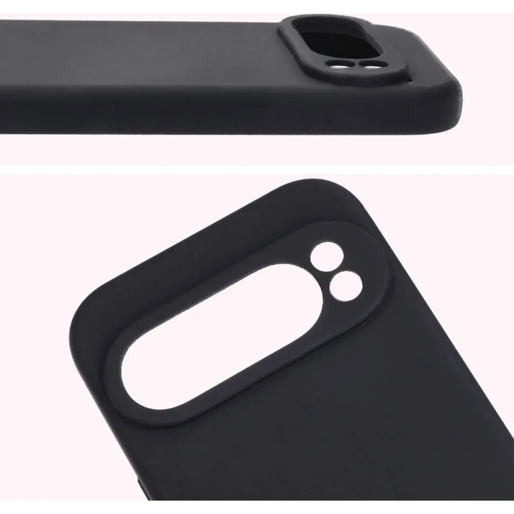 Silikonowe etui Bizon Soft Case do Google Pixel 9 Pro czarne