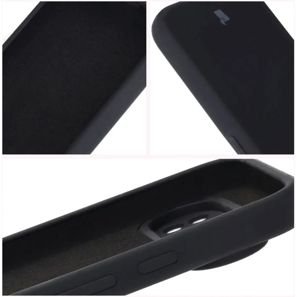 Silikonowe etui Bizon Soft Case do Google Pixel 9 Pro czarne