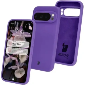 Kup Silikonowe etui Bizon Soft Case do Google Pixel 9 Pro fioletowe - BIZ7207 - {ean13} - Sklep Home Screen