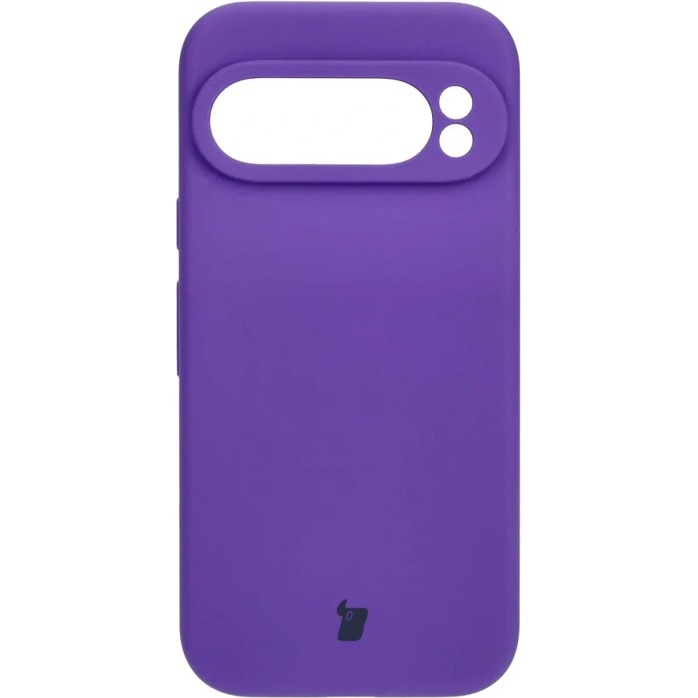 Silikonowe etui Bizon Soft Case do Google Pixel 9 Pro fioletowe