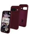 Bizon Soft Case Google Pixel 9 dunkel lila
