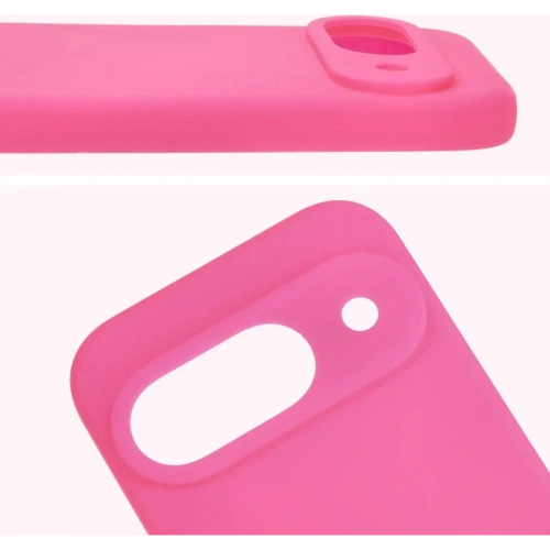 Kup Silikonowe etui Bizon Soft Case do Google Pixel 9 neonowo-różowe - BIZ7213 - {ean13} - Sklep Home Screen