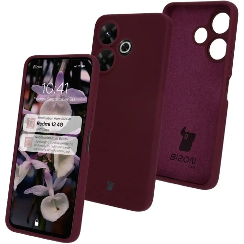 Kup Bizon Soft Case Xiaomi Redmi 13 4G dunkel lila - BIZ7214 - {ean13} - Sklep Home Screen