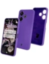 Silikonowe etui Bizon Soft Case do Xiaomi Redmi 13 4G fioletowe