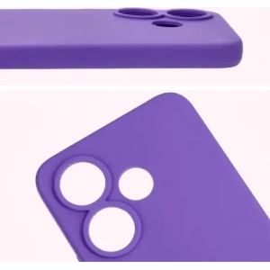 Kup Silikonowe etui Bizon Soft Case do Xiaomi Redmi 13 4G fioletowe - BIZ7217 - {ean13} - Sklep Home Screen