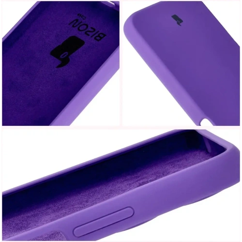 Kup Silikonowe etui Bizon Soft Case do Xiaomi Redmi 13 4G fioletowe - BIZ7217 - {ean13} - Sklep Home Screen
