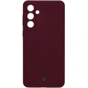 Silikonowe etui Bizon Soft Case do Samsung Galaxy M55 5G ciemnofioletowe