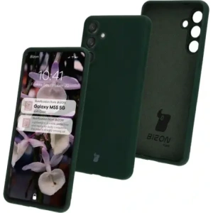 Kup Silikonové pouzdro Bizon Soft Case pro Samsung Galaxy M55 5G tmavě zelené - BIZ7220 - {ean13} - Sklep Home Screen