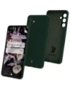 Silikonowe etui Bizon Soft Case do Samsung Galaxy M55 5G ciemnozielone