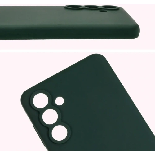 Kup Silikonowe etui Bizon Soft Case do Samsung Galaxy M55 5G ciemnozielone - BIZ7220 - {ean13} - Sklep Home Screen