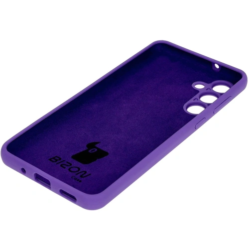 Kup Silikonowe etui Bizon Soft Case do Samsung Galaxy M55 5G fioletowe - BIZ7222 - {ean13} - Sklep Home Screen