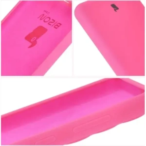 Kup Silikonowe etui Bizon Soft Case do Samsung Galaxy M55 5G neonowo-różowe - BIZ7223 - {ean13} - Sklep Home Screen