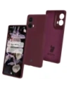 Bizon Soft Case Motorola Moto G85 5G dunkel lila