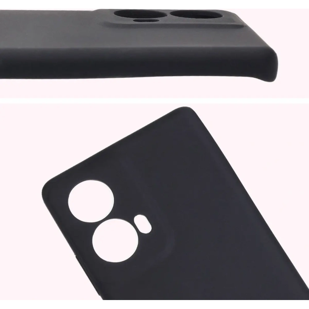 Silikonowe etui Bizon Soft Case do Motorola Moto G85 5G czarne