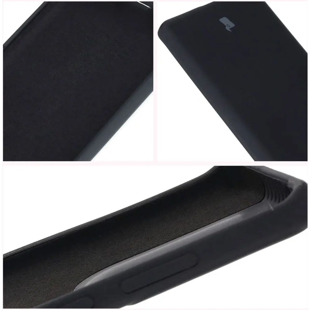 Silikonowe etui Bizon Soft Case do Motorola Moto G85 5G czarne