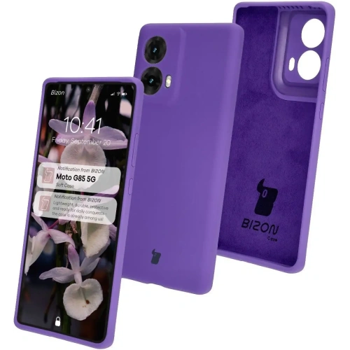 Kup Silikonové pouzdro Bizon Soft Case pro Motorola Moto G85 5G fialové - BIZ7227 - {ean13} - Sklep Home Screen