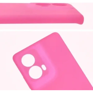 Kup Silikonowe etui Bizon Soft Case do Motorola Moto G85 5G neonowo-różowe - BIZ7228 - {ean13} - Sklep Home Screen