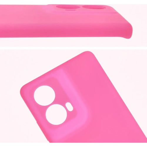 Kup Silikonowe etui Bizon Soft Case do Motorola Moto G85 5G neonowo-różowe - BIZ7228 - {ean13} - Sklep Home Screen