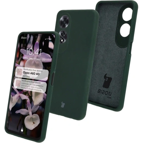 Kup Bizon Soft Case Oppo A60 4G dunkelgrün - BIZ7230 - {ean13} - Sklep Home Screen