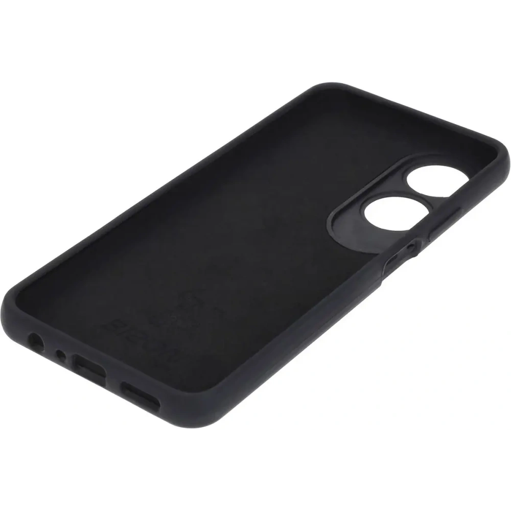 Silikonowe etui Bizon Soft Case do Oppo A60 4G czarne