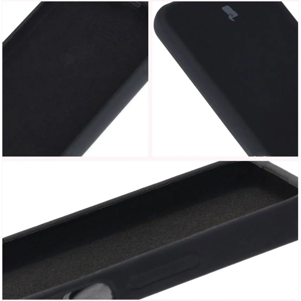 Silikonowe etui Bizon Soft Case do Oppo A60 4G czarne