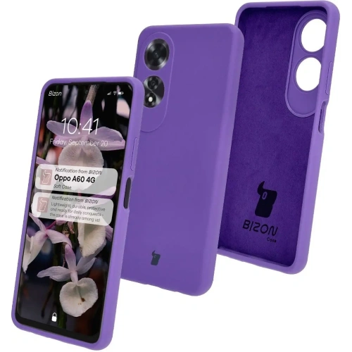 Kup Silikonowe etui Bizon Soft Case do Oppo A60 4G fioletowe - BIZ7232 - {ean13} - Sklep Home Screen