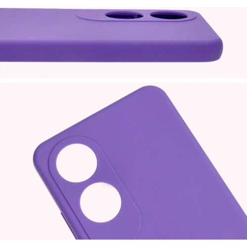 Kup Silikonowe etui Bizon Soft Case do Oppo A60 4G fioletowe - BIZ7232 - {ean13} - Sklep Home Screen