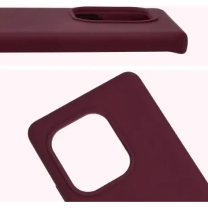 Kup Silikonowe etui Bizon Soft Case do Realme GT 6 / 6T / Neo 6 / Neo 6 SE ciemnofioletowe - BIZ7234 - {ean13} - Sklep Home Screen