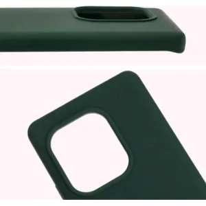 Kup Silikonowe etui Bizon Soft Case do Realme GT 6 / 6T / Neo 6 / Neo 6 SE ciemnozielone - BIZ7235 - {ean13} - Sklep Home Screen