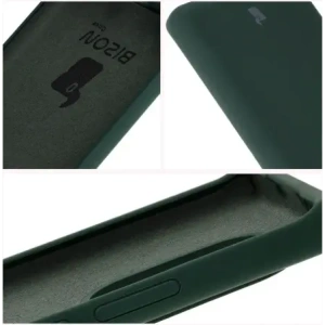 Kup Silikonowe etui Bizon Soft Case do Realme GT 6 / 6T / Neo 6 / Neo 6 SE ciemnozielone - BIZ7235 - {ean13} - Sklep Home Screen
