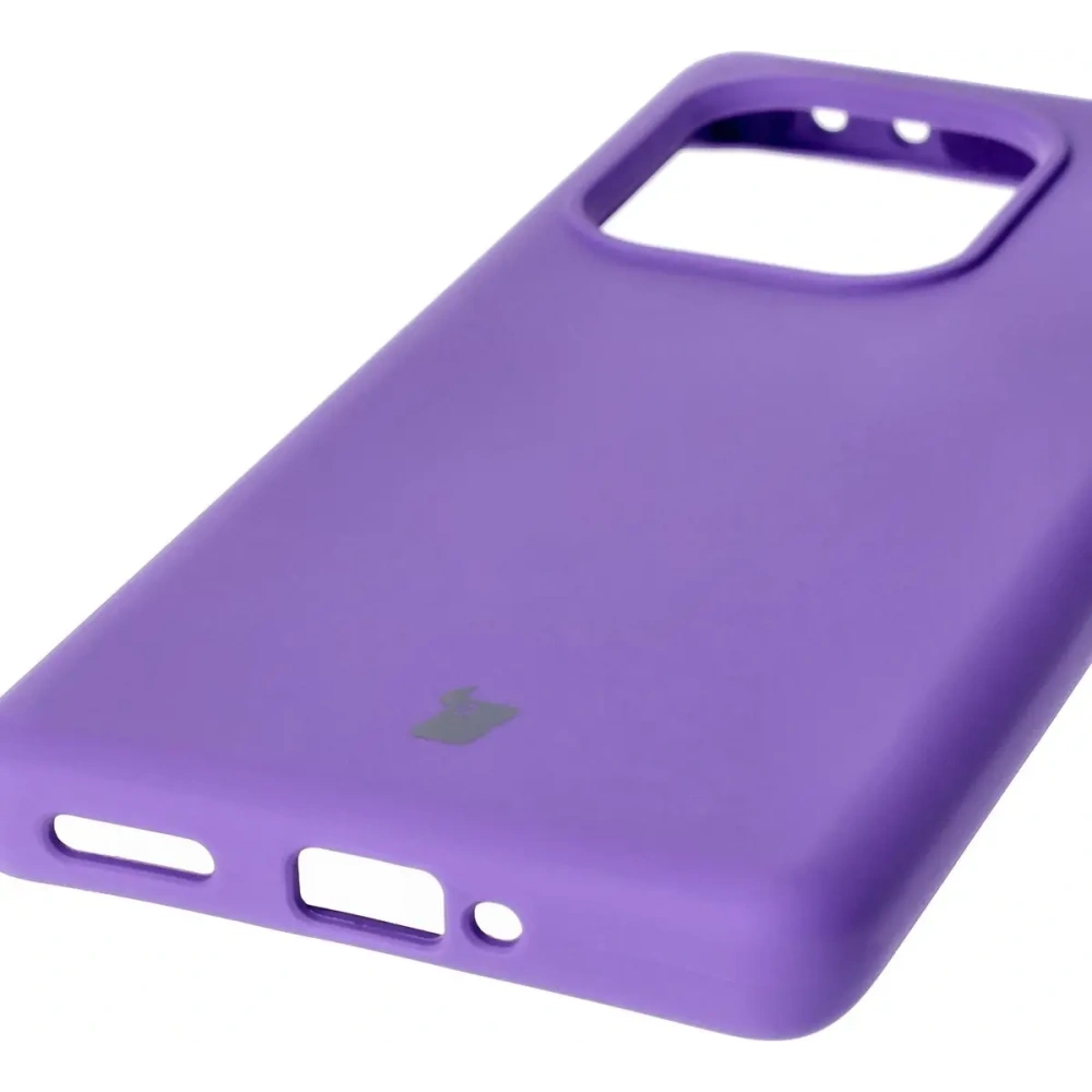 Silikonowe etui Bizon Soft Case do Realme GT 6 / 6T / Neo 6 / Neo 6 SE fioletowe