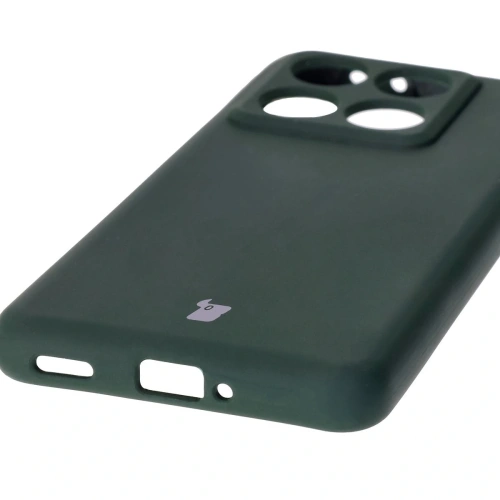 Kup Silikonowe etui Bizon Soft Case do Xiaomi 14T Pro ciemnozielone - BIZ7240 - {ean13} - Sklep Home Screen