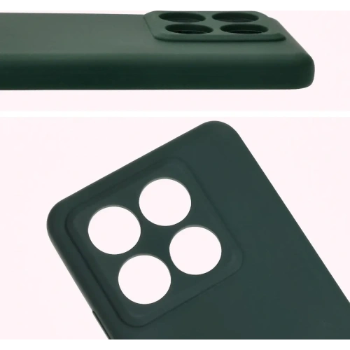 Kup Silikonowe etui Bizon Soft Case do Xiaomi 14T Pro ciemnozielone - BIZ7240 - {ean13} - Sklep Home Screen