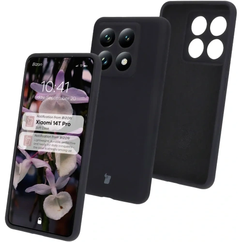 Kup Silikonowe etui Bizon Soft Case do Xiaomi 14T Pro czarne - BIZ7241 - {ean13} - Sklep Home Screen